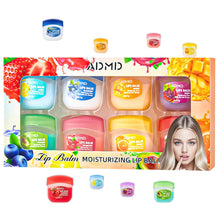 Lip Balm Set, 8 Pack Fruit Scented Moisturizing Balm, 7g, Daily Care