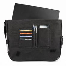 Shoulder Bag, 15.6-Inch Laptop Shoulder Bag, Blue Black, Work School