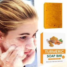Lemon Turmeric Soap Bar, 100g, Face and Body Cleansing