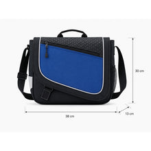 Shoulder Bag, 15.6-Inch Laptop Shoulder Bag, Blue Black, Work School