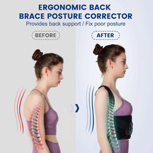 Posture Corrector Back Brace, Adjustable Support for Adults