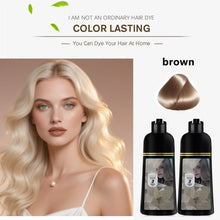 Hair Color Shampoo, 3-in-1 Gray Coverage, Coffee Brown, 400 Ml