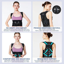 Posture Corrector Back Brace, Adjustable Support for Adults