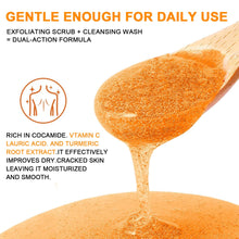 Turmeric Vitamin C Shower Gel, Exfoliating Scrub, 500 mL
