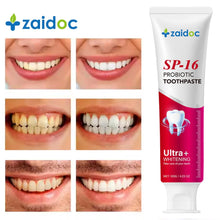 Zaidoc SP-16 Probiotic Toothpaste, Ultra Whitening, 120 g