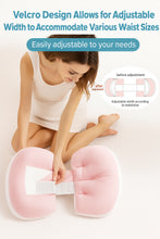 Ergonomic Full Body Pregnancy Pillow with Adjustable Strap – Belly, Back & Waist Support | Breathable & Machine Washable Maternity Cushion