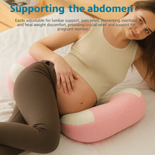 Ergonomic Full Body Pregnancy Pillow with Adjustable Strap – Belly, Back & Waist Support | Breathable & Machine Washable Maternity Cushion