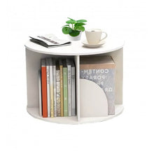 360° Rotating Stackable Storage Shelves & Bookshelf Organizer