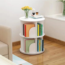 360° Rotating Stackable Storage Shelves & Bookshelf Organizer
