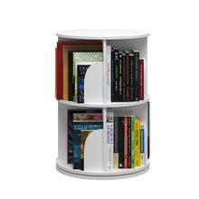 360° Rotating Stackable Storage Shelves & Bookshelf Organizer