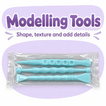Air Dry Clay Kit Modeling Tools Dessert House DIY Crafts - image 6