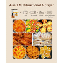 5.3 Qt Air Fryer with Viewing Window, 7 Presets, 1350W, White - image 2