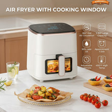 5.3 Qt Air Fryer with Viewing Window, 7 Presets, 1350W, White - image 9