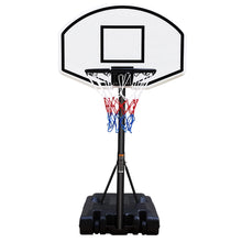 Portable Poolside Basketball Hoop with 36" Backboard, Height Adjustable 3.1–4.7 ft Basketball Goal with Wheeled Base for Pool, Backyard, Indoor & Outdoor Play