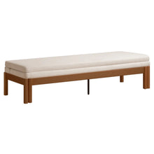 Solid Wood Sofa Bed - Folding Convertible Daybed | Walnut Finish
