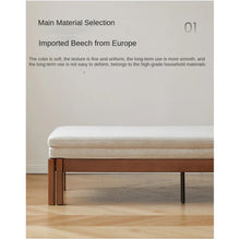 Solid Wood Sofa Bed - Folding Convertible Daybed | Walnut Finish