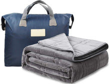 12 lb Weighted Blanket – Dual-Sided Cooling TENCEL & Warm Plush, Premium Glass Beads, Reversible 7-Layer All-Season Blanket with Gift Bag, 48x72 Twin Size