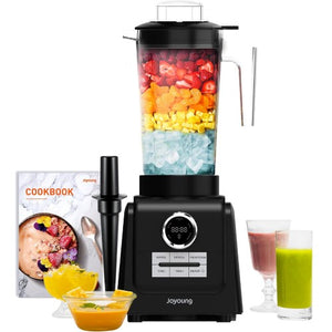 JOYOUNG 2L Smoothie Blender, 1300W Smoothie Blender with LED Screen, 5 Presets, 10 Speeds, Dishwasher Safe