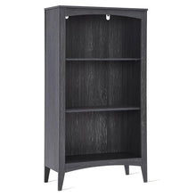 3 Tier Wooden Bookcase, 109 cm H Open Display Bookshelf with Storage Shelves for Home, Bedroom, Office