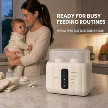 Double Bottle Warmer with 5 Modes and Timer, White - image 2
