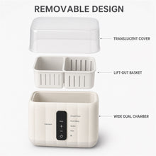 Double Bottle Warmer with 5 Modes and Timer, White - image 6