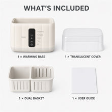 Double Bottle Warmer with 5 Modes and Timer, White - image 9