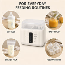 Double Bottle Warmer with 5 Modes and Timer, White - image 7