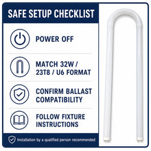 U-Bend LED T8 Bulbs, 2-Pack, 15.5W, 4100K, 2200 Lumens - image 10