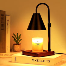 Candle Warmer Lamp with Timer, Dimmer and Adjustable Height, Black - image 3