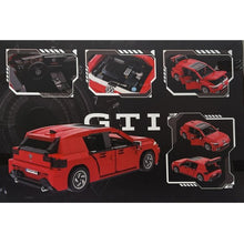 1191 PCS Car Building Blocks Set, 1:18 Scale GTI VIII Car Model with Detailed Interior