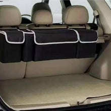 Foldable Car Trunk Organizer, 4 Compartments, 90 cm, Black - image 4