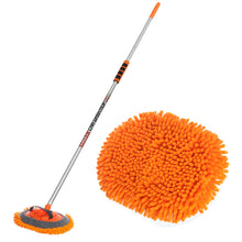 MATCC 62 inch 2-in-1 Removable Car Wash Mop with Long Handle for Car Cleaning - MCW001 - Default Title