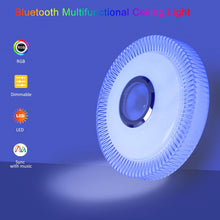 Ceiling Light, Flush Mount Ceiling Light with Bluetooth Speaker, RGB Color Change, APP + Remote Control for Home, Bedroom, Bathroom - X003YX81XJ