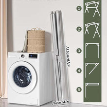 Heavy Duty Stainless Steel Clothes Drying Rack - Foldable | Retractable