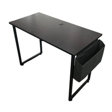 Computer Desk, 100 x 50cm Modern Style Study Desk with Side Storage Bag for Home, Office