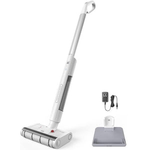 ECOWELL Cordless Electric Mop, All in One Wet Dry Vacuum Cleaner and Mop with Self Cleaning, Water Spray for Hardwood, Tile, Marble Floor Cleaning