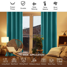 Blackout Curtains – Thermal Insulated, Noise-Reducing, Room Darkening, 2 Panels