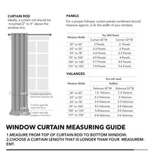 Blackout Curtains – Thermal Insulated, Noise-Reducing, Room Darkening, 2 Panels
