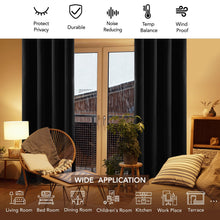 Blackout Curtains 2 Panels – Thermal Insulated, Noise-Reducing, Room Darkening