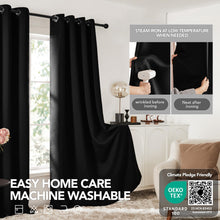 Blackout Curtains 2 Panels – Thermal Insulated, Noise-Reducing, Room Darkening
