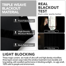 Blackout Curtains 2 Panels – Thermal Insulated, Noise-Reducing, Room Darkening