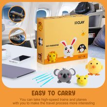 Air Dry Clay Kit for Kids, 12 Cute Animal Theme Modeling Clay Sets with Tools & Instructions – Pet Paradise Craft Kit for Boys & Girls, Non-Toxic, Educational DIY Toy Gift for Age 5+