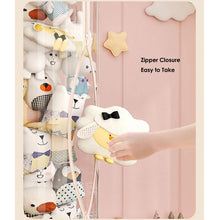 175cm Doll Bucket Storage, Stuffed Animal Toy Storage Tube with Wheels, Double-Ended Zipper, Lid for Kids (Pink) - image 4