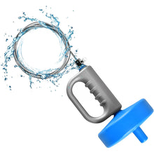 Plumbing Snake Drain Auger, 5M Snake Drain Hair Removal Tool with Stainless Steel Cleaner for Bathtub Drain, Sink, Kitchen and Shower - Default Title