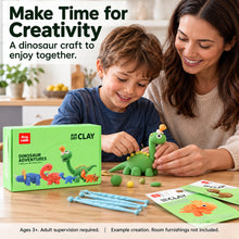 Air-Dry Clay Dinosaur Craft Kit, 12 Models, Ages 3+, Kids DIY Toy - image 5