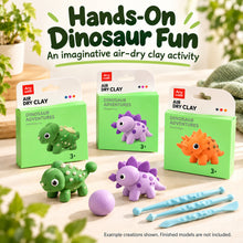 Air-Dry Clay Dinosaur Craft Kit, 12 Models, Ages 3+, Kids DIY Toy - image 7