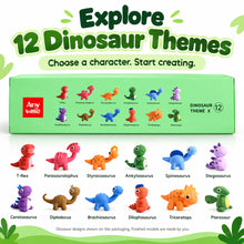 Air-Dry Clay Dinosaur Craft Kit, 12 Models, Ages 3+, Kids DIY Toy - image 9
