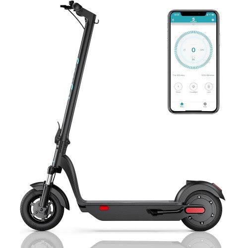 SmooSat MAX standing scooter used in an electric scooter weight guide