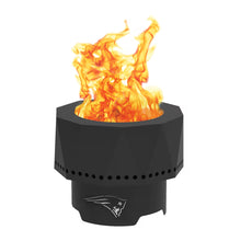 Portable Smokeless Fire Pit 16" Steel Round Fire Pit with Dual-Wall Design & Ash Catch, Wood or Pellet Burning Fire Pit for Patio, Backyard & Camping (Patriots)