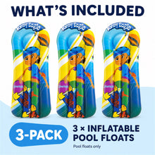 3-Pack Kids Inflatable Pool Lounger Floats, 103 cm - image 7